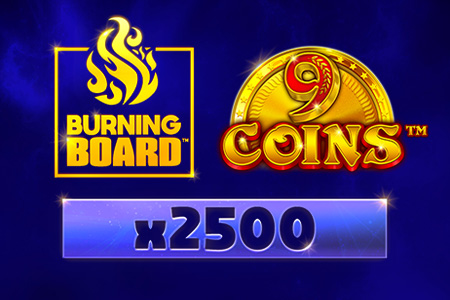 9 Coins Burning Board